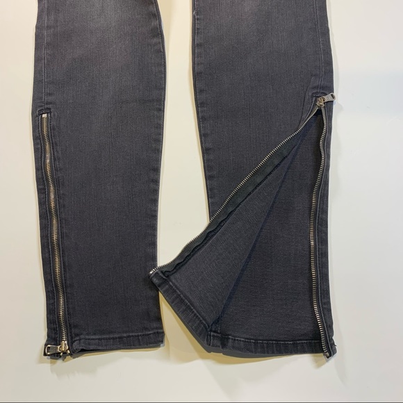 J Brand Sz. 26 Photo Ready Kassidy skinny zipper leg cascade grey utility pant - Picture 12 of 14